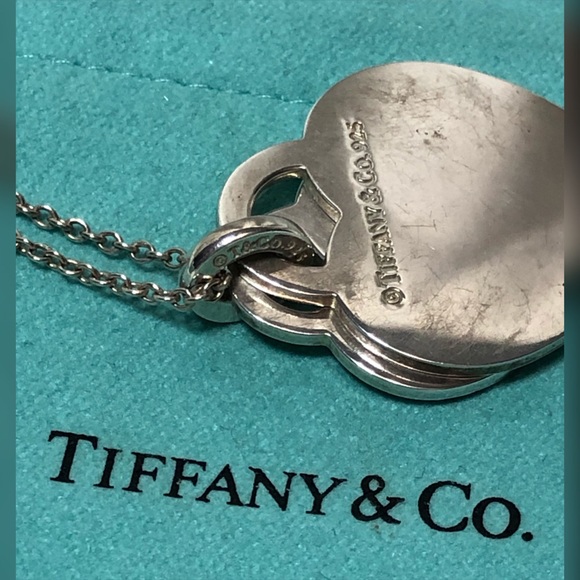 Tiffany 925 Double ❤️ “I Love You” 16” Necklace